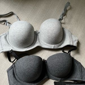 Cotton bras- set of 2